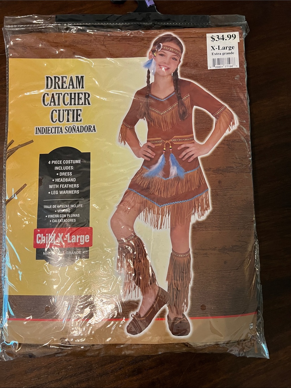 Source Unknown Dream Catcher Cutie Costume - Brown with Blue Accents